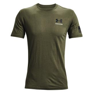 Men's Under Armour New Freedom Banner T-Shirt Marine OD / Green / Black