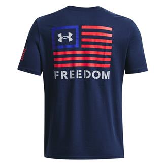 Men's Under Armour New Freedom Banner T-Shirt Academy / Royal Red