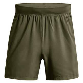 Men's Under Armour Tactical Academy 5" Shorts Marine OD Green
