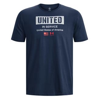 Men's Under Armour Freedom United T-Shirt Academy / Red