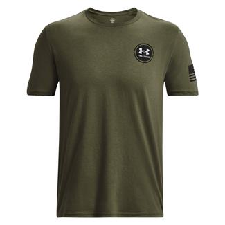 Men's Under Armour Tac Mission Made T-Shirt Marine OD Green / Black