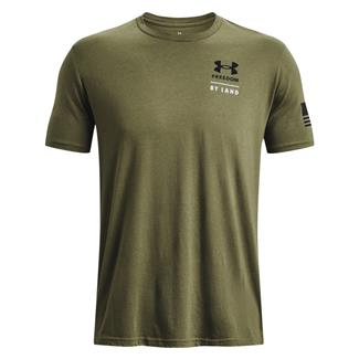 Men's Under Armour Freedom By Land T-Shirt Marine OD Green