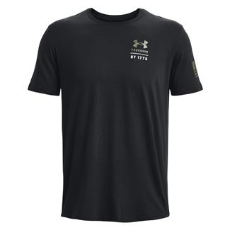 Men's Under Armour Freedom By 1775 T-Shirt Black