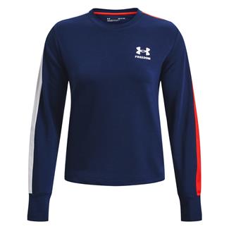 Women's Under Armour Freedom Rival Terry Crew Navy