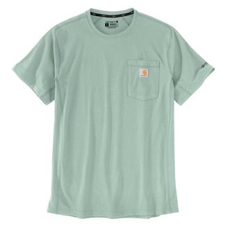 Men's Carhartt Force Pocket T-Shirt Blue Surf