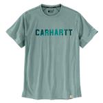 Carhartt Force Midweight Block Logo Graphic T-Shirt