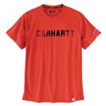 Carhartt Force Midweight Block Logo Graphic T-Shirt