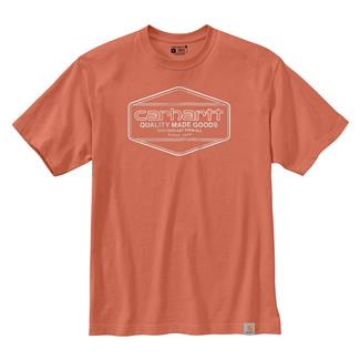 Men's Carhartt Loose Fit Heavyweight Quality Graphic T-Shirt Terracotta