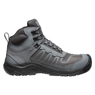 Men's Keen Utility Reno Mid KBF Carbon Toe Waterproof Boots Magnet / Black