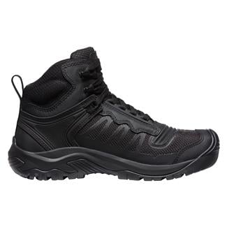 Men's Keen Utility Reno Mid KBF Waterproof Boots Black / Black