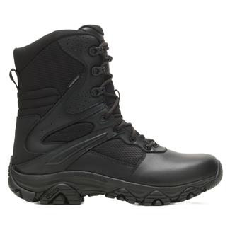 Men s Merrell 8 Moab 3 Response Tactical Side Zip Waterproof Boots Tactical Gear Superstore TacticalGear