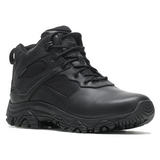 Men's Merrell Moab 3 Response Tactical Mid Waterproof Boots Black