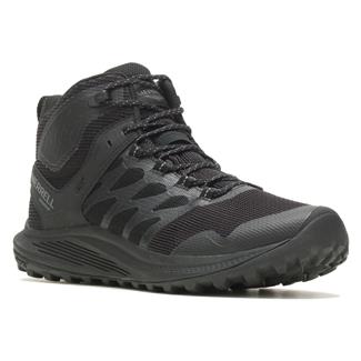 Men's Merrell Nova 3 Tactical Mid Waterproof Boots Black