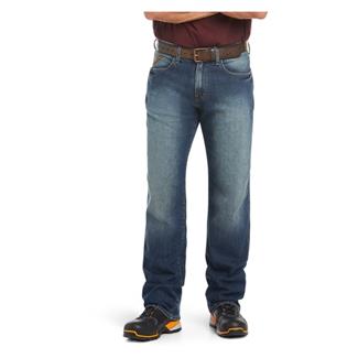 Men's Ariat Rebar M3 Loose DuraStretch Basic Stackable Straight Leg Jeans Sierra
