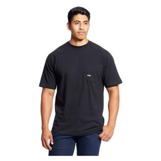 Men's Ariat Rebar Cotton Strong T-Shirt Black