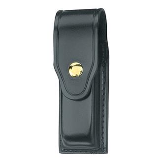 Gould & Goodrich Single Mag Case with Brass Hardware Black Hi-Gloss