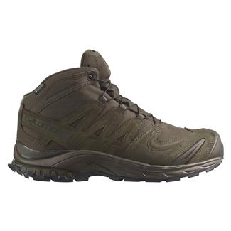 Men's Salomon XA Forces Mid GTX EN Boots Earth Brown / Earth Brown / Earth Brown