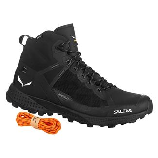 Men's Salewa Pedroc Pro Mid PTX Waterproof Boots Black / Black