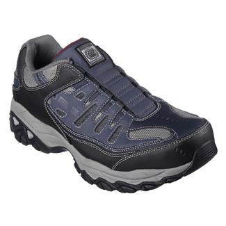 Men's Skechers Work Canton Ebbitt Steel Toe Navy