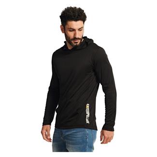 Men's CAT Coolmax Pullover Hoodie Black