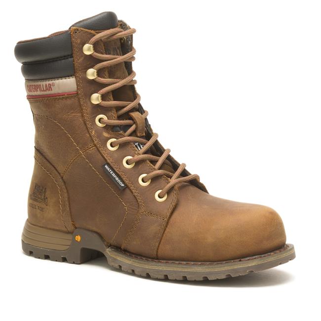 Waterproof steel toe work boots on sale
