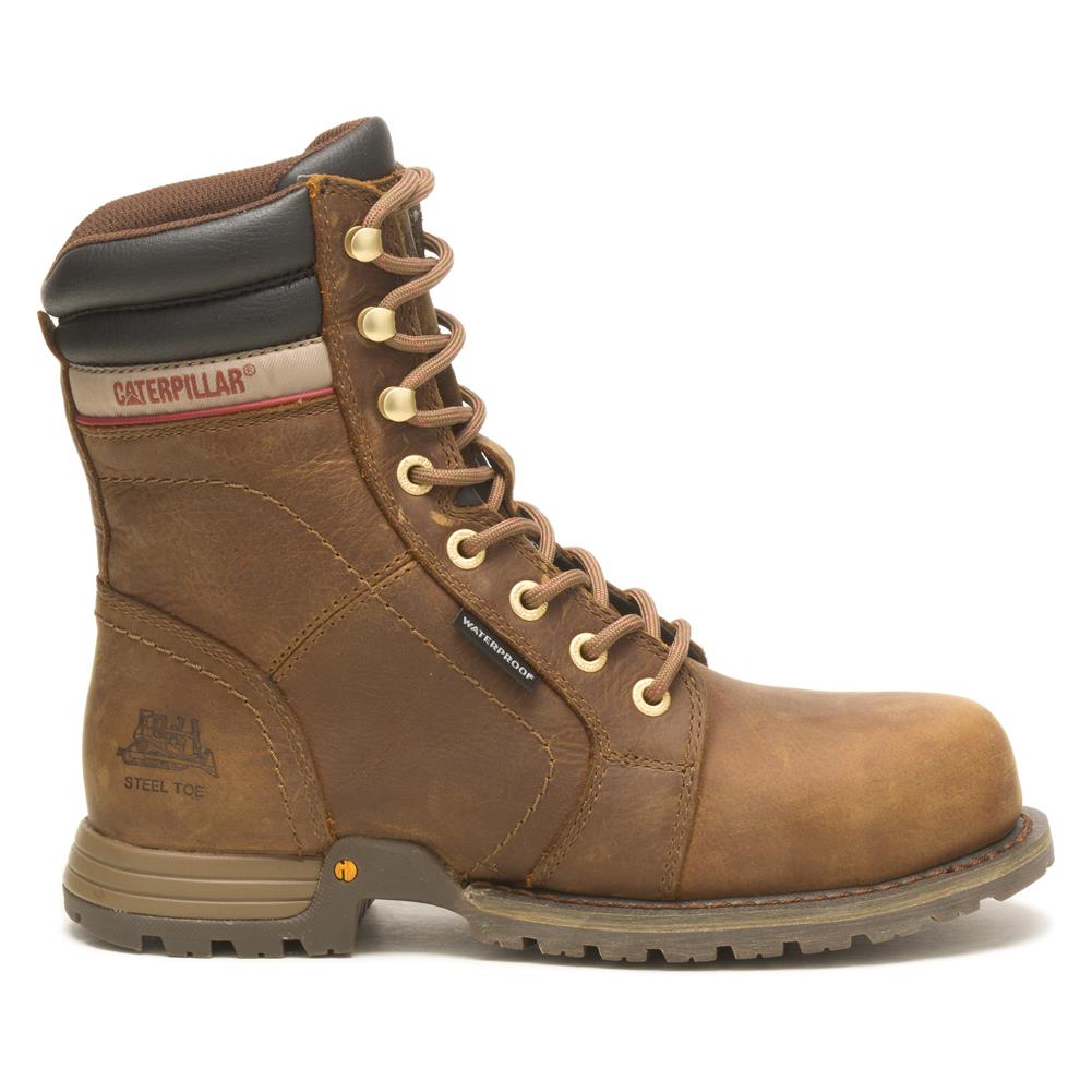 Women s CAT Echo Steel Toe Waterproof Boots Work Boots Superstore WorkBoots