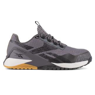 Men's Reebok Nano X1 Adventure Work Composite Toe Black / Gray