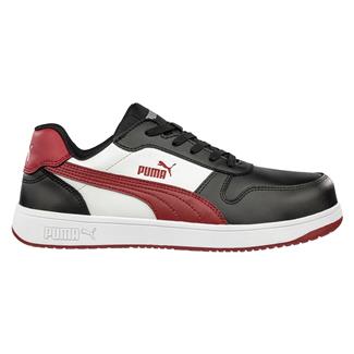Men's Puma Safety Frontcourt Composite Toe Black / White / Red
