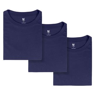 Men's Mission Made Crew Neck T-Shirts (3 Pack) Navy
