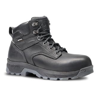 Women's Timberland PRO 6" TiTan EV Composite Toe Waterproof Boots Black