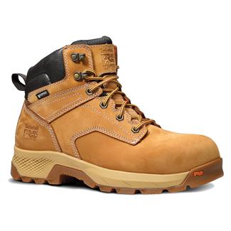 Men's Timberland PRO Titan EV Boots Composite Toe Watperoof Boots Wheat