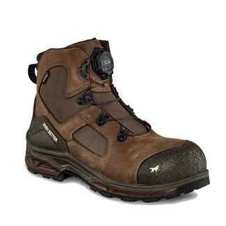 Men's Irish Setter 6" Kasota Leather Composite Toe Waterproof Boots Brown