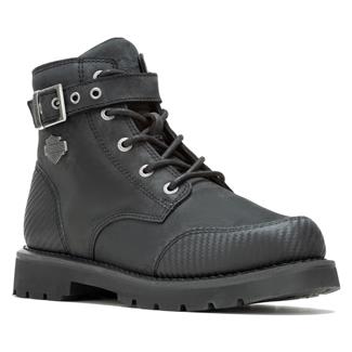 Men's Harley Davidson Footwear 5" Westmont Strap Side-Zip Boots Black