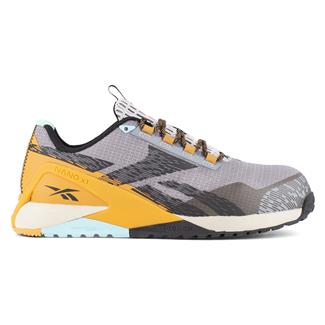 Men's Reebok Nano X1 Adventure Work Composite Toe Silver / Gray / Clay / Black