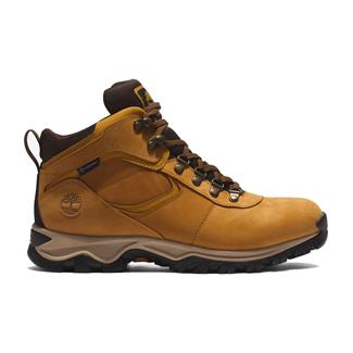 Men's Timberland Mt. Maddsen Mid Leather Waterproof Boots Wheat
