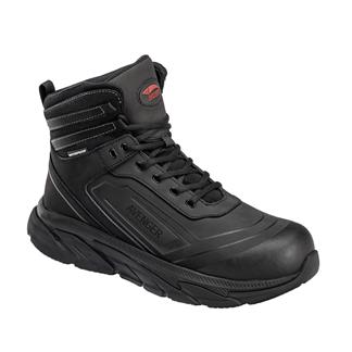 Men's Avenger K4 Mid Alloy Toe Waterproof Boots Black