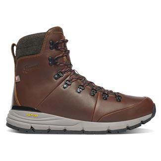 Men's Danner 7" Arctic 600 Side-Zip 200G Waterproof Boots Pinecone / Brick Red