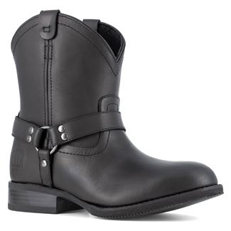 Women's Frye Supply Harness Steel Toe Boots Black
