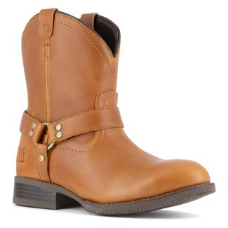 Women's Frye Supply Harness Steel Toe Boots Brown