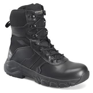 Men's Corcoran 8" Duty Side-Zip Waterproof Boots Black