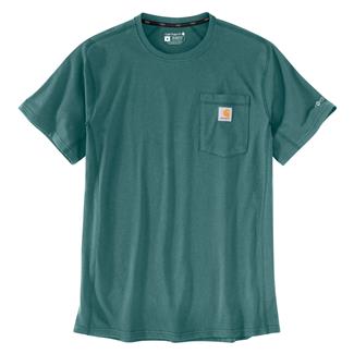Men's Carhartt Force Relaxed Fit Midweight Pocket T-Shirt Sea Pine