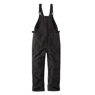 Men's Carhartt Storm Defender Loose Fit Heavyweight Bib Overalls Black