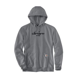 Men's Carhartt Force Relaxed Fit Lightweight Logo Graphic Sweatshirt Asphalt Heather