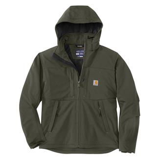 Men's Carhartt Super Dux Full Swing Insulated Tech Jacket - 3 Warmest Rating Moss