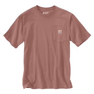 Men's Carhartt Loose Fit Heavyweight Pocket T-Shirt Cameo Brown