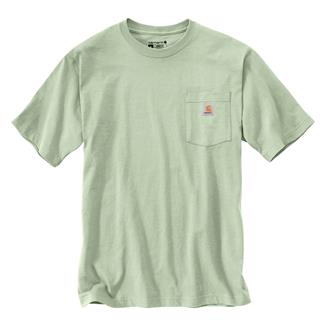 Men's Carhartt Loose Fit Heavyweight Pocket T-Shirt Tender Greens