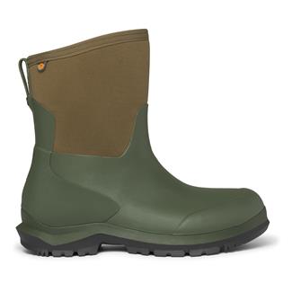 Men's BOGS Sauvie Basin II Waterproof Boots Dark Green