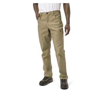 Men's CAT Stretch Canvas Straight Fit Utility Pants Khaki