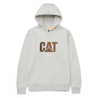 Men's CAT Trademark Hoodie Cream Heather