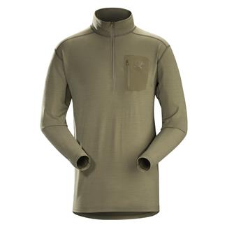 Men's Arc'teryx LEAF Cold WX Zip Neck AR - Wool Crocodile